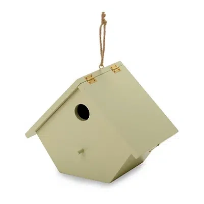 Kirkland's Wood Hanging Birdhouse In Gray