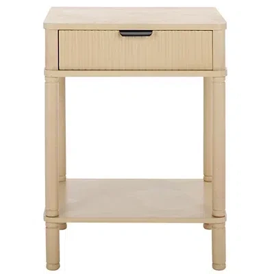 Kirkland's Wood Mina End Table In Brown