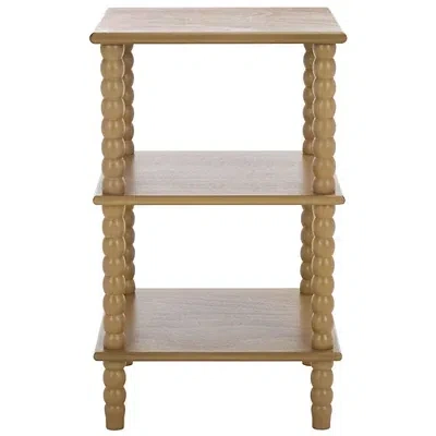 Kirkland's Wood Minerva Accent Table In Brown