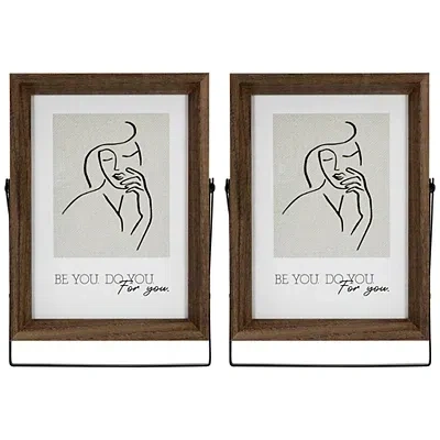 Kirkland's Wood Modern Picture Frames In Brown