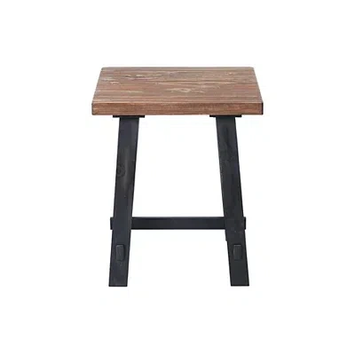 Kirkland's Wood Sawhorse Accent Table In Multi