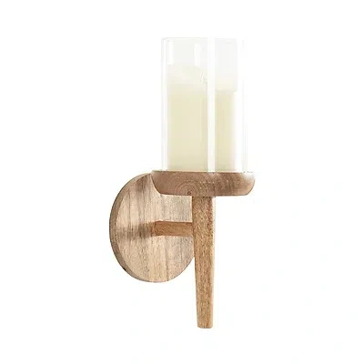 Kirkland's Wood Torch Sconce In Multi
