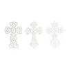 Kirkland's Wood Wall Cross Plaques In White