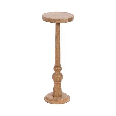 Kirkland's Wood Wegner Accent Table In Brown