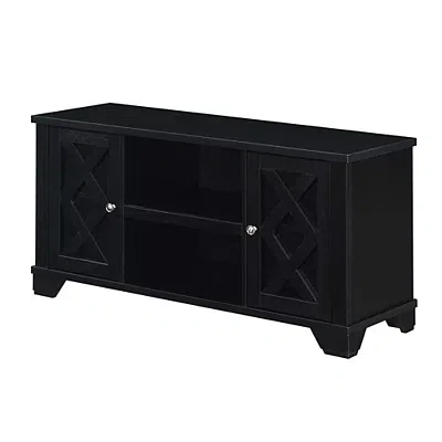 Kirkland's Wood X Doors Media Cabinet In Black