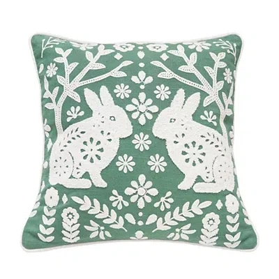 Kirkland's Woodland Spring Bunny Pillow In Multi