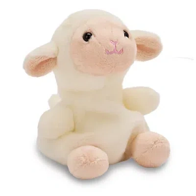 Kirkland's Woolly Lamb Palm Pals Plush In Neutral
