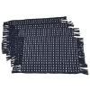 Kirkland's Woven Dashed Placemats In Blue