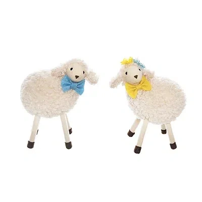 Kirkland's Woven Lamb Easter Figurines In Multi