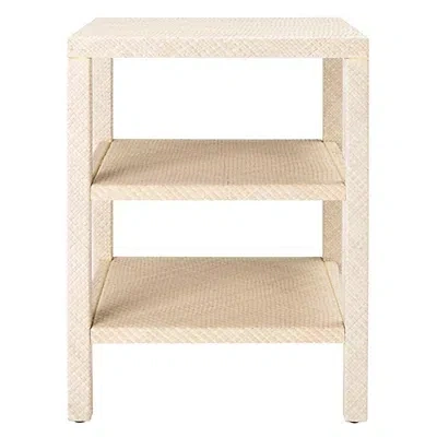 Kirkland's Woven Marguerite End Table In Brown