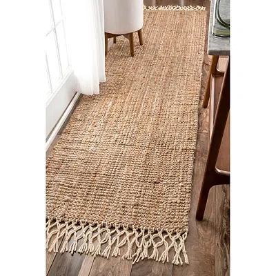 Kirkland's Woven Reese Runner In Brown