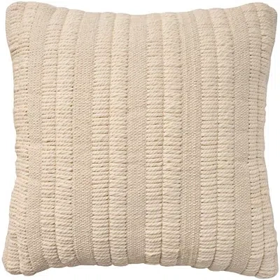 Kirkland's Woven Stripe Pillow In Brown