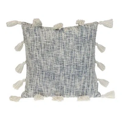 Kirkland's Woven Texture Tassel Pillow In Multi