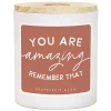 Kirkland's You Are Amazing Grapefruit Glow Jar Candle In Multi