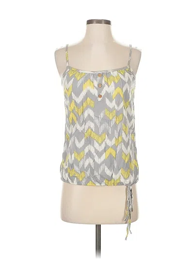 Pre-owned Kirra Sleeveless Blouse In Yellow