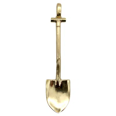 Pre-owned Kirsten's Corner 14k Gold Shovel Pendant By , Signature Collection In Multi