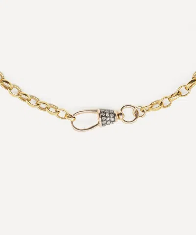 Kirstie Le Marque Gold-plated Diamond Albert Swivel Necklace