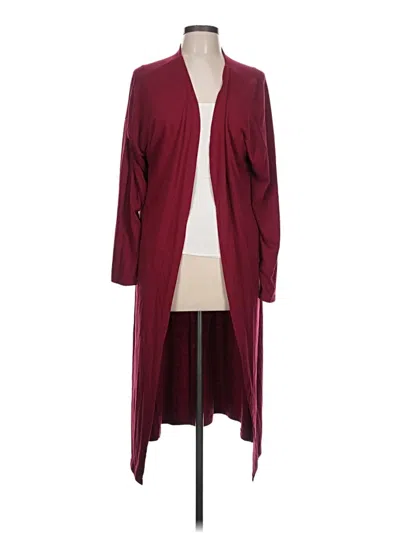 Pre-owned Kirundo Cardigan Sweater In Burgundy