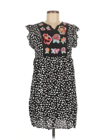 Pre-owned Kirundo Casual Dress In Black