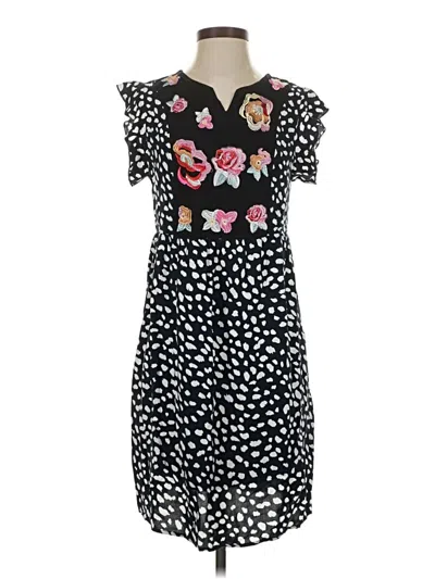 Pre-owned Kirundo Casual Dress In Black