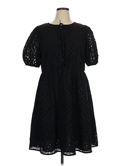 Pre-owned Kirundo Casual Dress In Black