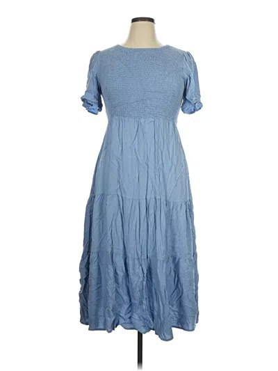 Pre-owned Kirundo Casual Dress In Blue