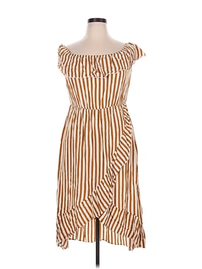 Pre-owned Kirundo Casual Dress In Brown