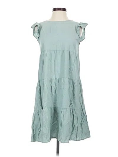 Pre-owned Kirundo Casual Dress In Teal