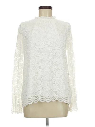 Pre-owned Kirundo Long Sleeve Blouse In Ivory
