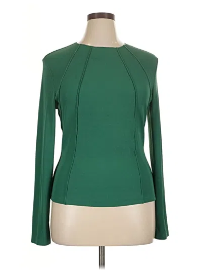 Pre-owned Kirundo Long Sleeve Top Green Turtleneck Tops