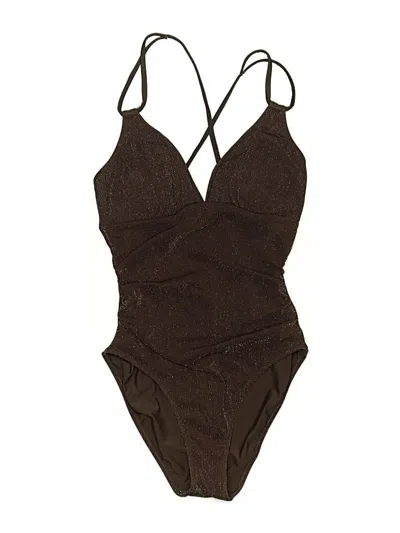 Pre-owned Kirundo One Piece Swimsuit In Brown
