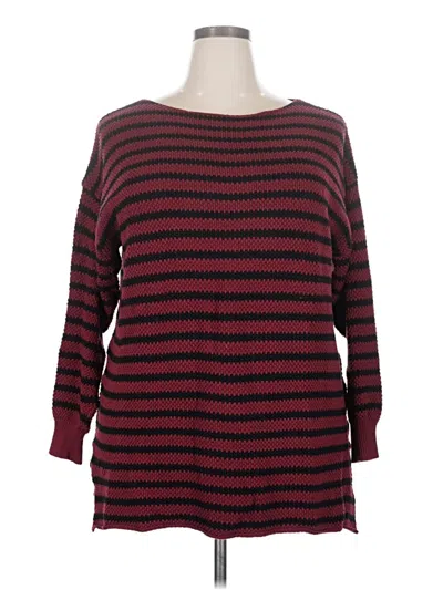 Pre-owned Kirundo Pullover Sweater In Burgundy