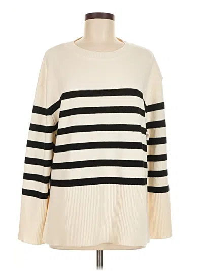 Pre-owned Kirundo Pullover Sweater In White