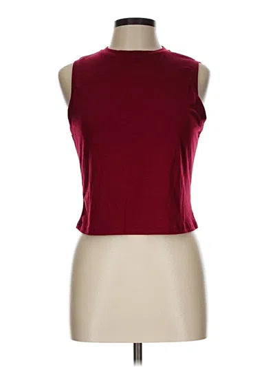 Pre-owned Kirundo Sleeveless T-shirt In Burgundy