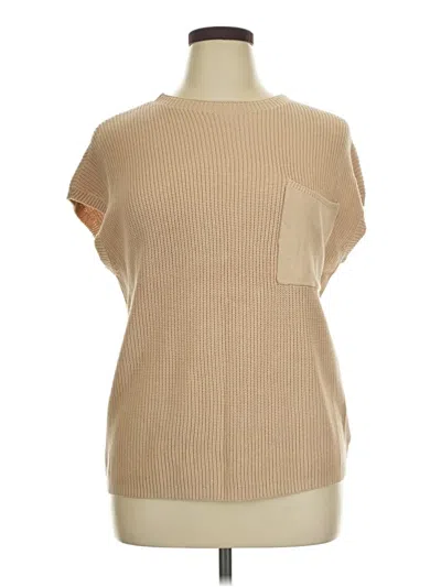 Kirundo Sweater Vest In Tan
