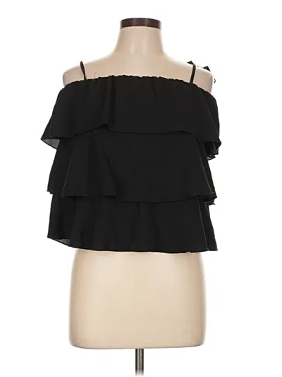 Pre-owned Kirundo Tank Top Black Strapless Neckline Tops