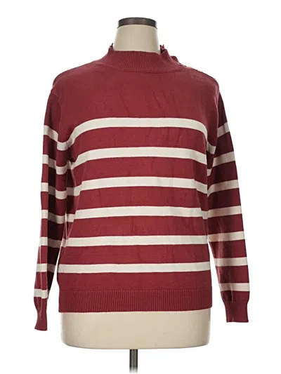Pre-owned Kirundo Turtleneck Sweater In Burgundy