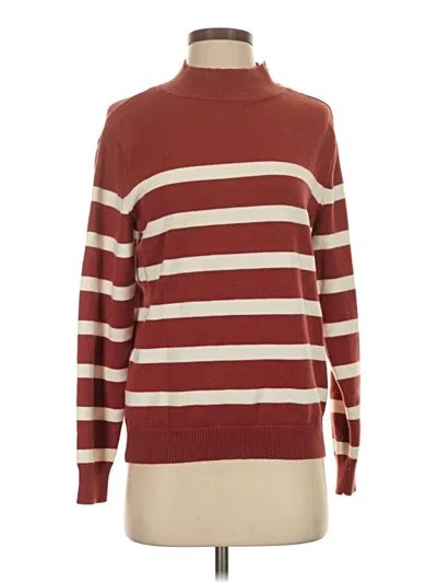 Pre-owned Kirundo Turtleneck Sweater In Burgundy