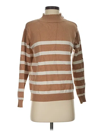 Pre-owned Kirundo Turtleneck Sweater In Tan