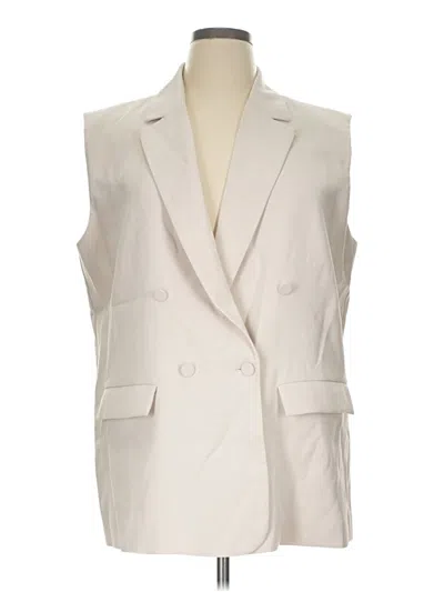 Pre-owned Kirundo Tuxedo Vest In Ivory