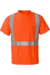 Kishigo High Performance Microfiber T-shirt In Orange
