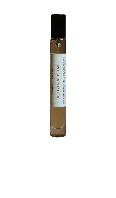 Kismet Olfactive Vetiver Supreme Travel Spray In Transparent