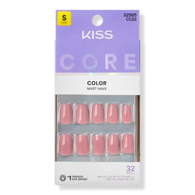 Kiss Core Color Press On Nails - Felicity In Pink