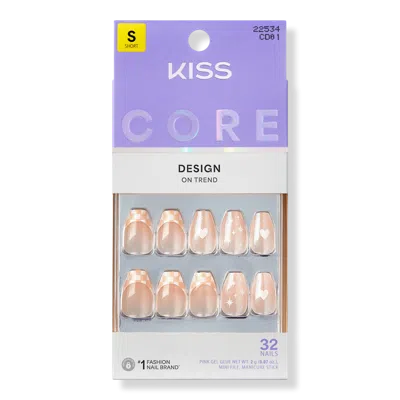 Kiss Core Design Press On Nails - Cheers In Multi