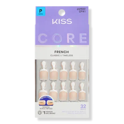 Kiss Core French Press On Nails - Perfection In Multi