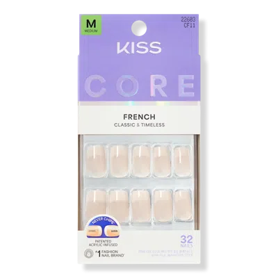 Kiss Core French Press On Nails - Scenario In Multi