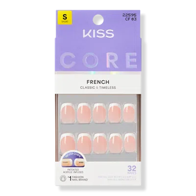 Kiss Core French Press On Nails - Snapshot In Multi