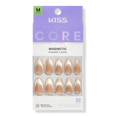 Kiss Core Magnetic Press On Nails - Amazon Falls In Brown