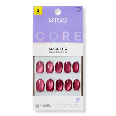 Kiss Core Magnetic Press On Nails - Flaming In Multi
