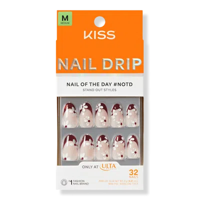 Kiss Drip Press On Nails - Like-minded In Neutral